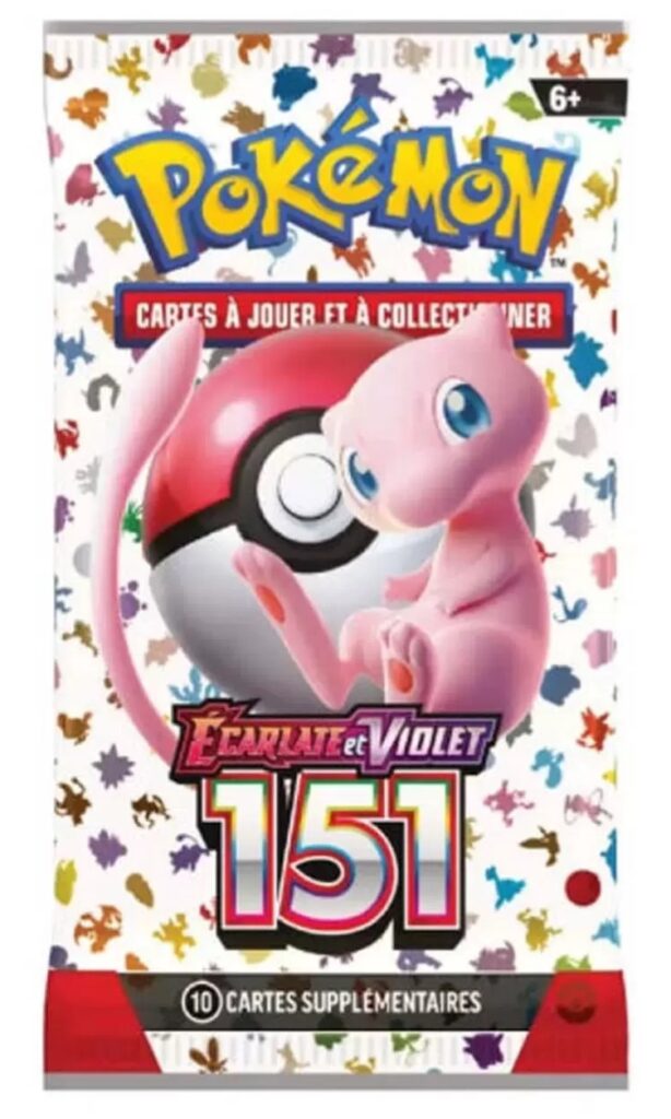 Booster Pokémon Écarlate et Violet 151 EV3.5 version française