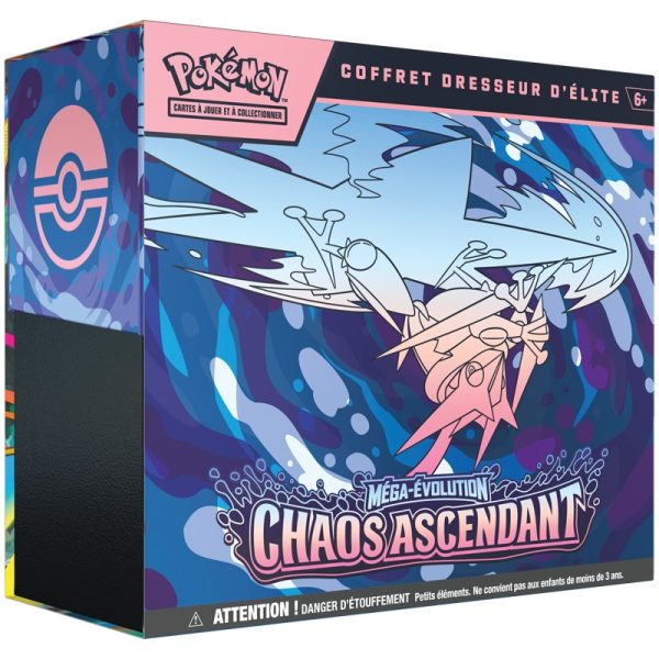 Coffret Dresseur d'Élite (ETB) Pokémon Méga-Évolution Chaos Ascendant ME04