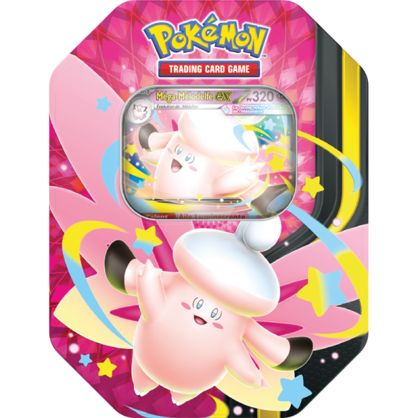 Pokébox Pokémon Méga-Évolution - Boîte Méga Clair de Lune (Méga-Mélodelfe-ex ou Méga-Ectoplasma-ex)