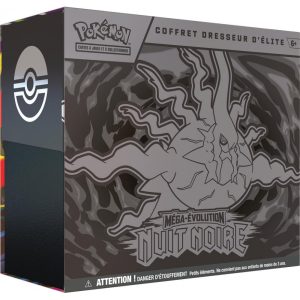 Coffret Dresseur d'Élite (ETB) Pokémon Méga-Évolution ME05 - Nuit Noire