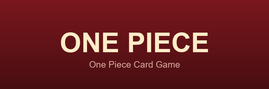 Cartes à collectionner One Piece Card Game